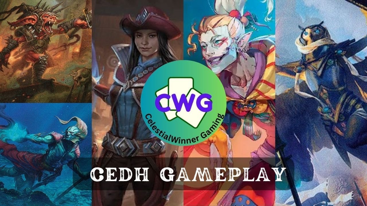 CEDH Gameplay! Rograkh/Thrasios vs Stella Lee vs Kefka vs Derevi!