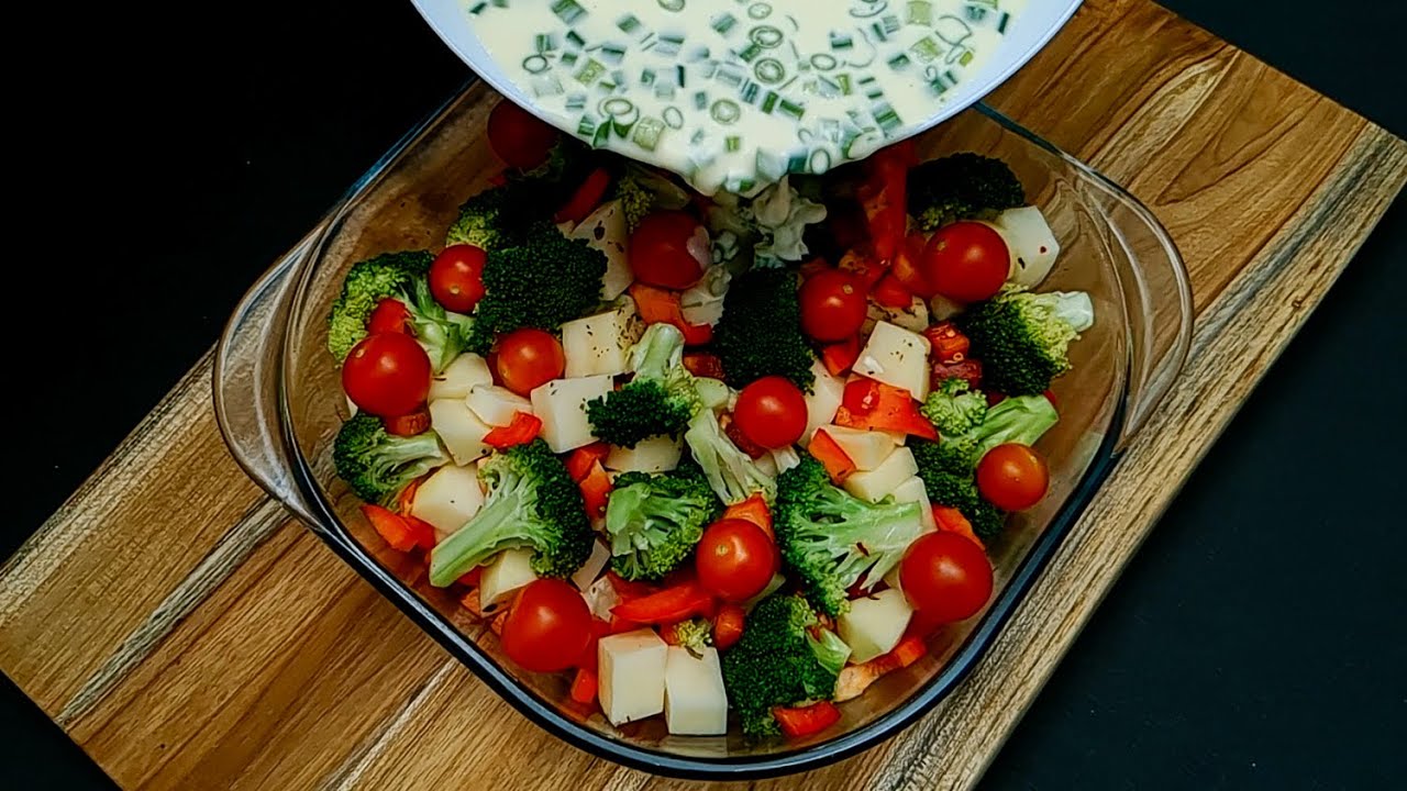 Эта запеканка из брокколи поразит вас! 🥦🍅 | Лучший рецепт, который нужно попробовать прямо сейчас!