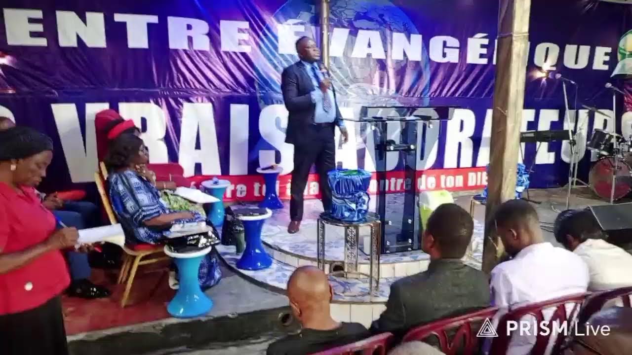 Live streaming of LES VRAIS ADORATEURS PASTEUR NONO MBIYA