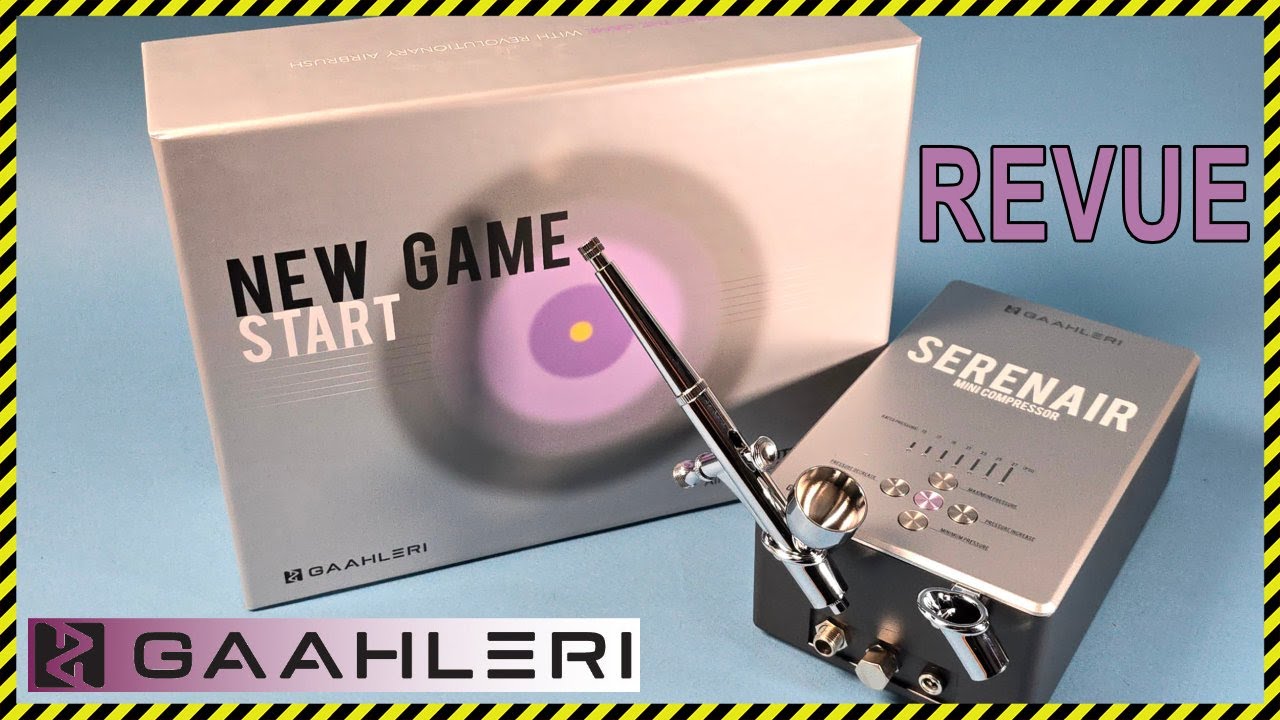 ▶️ Gaahleri: Mini compresseur + aérographe GTS_06