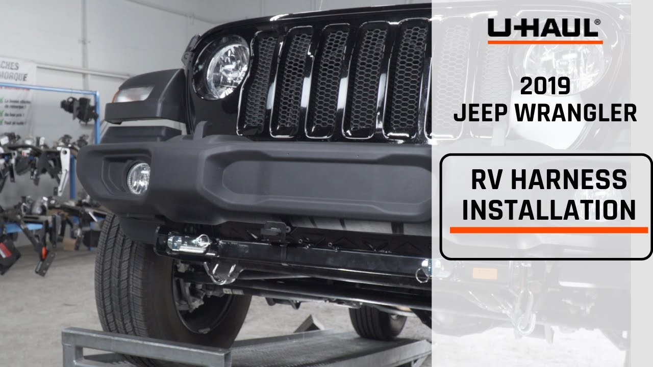 2019 Jeep Wrangler Universal RV Tow Harness Installation (Blue Ox Diode Kit)