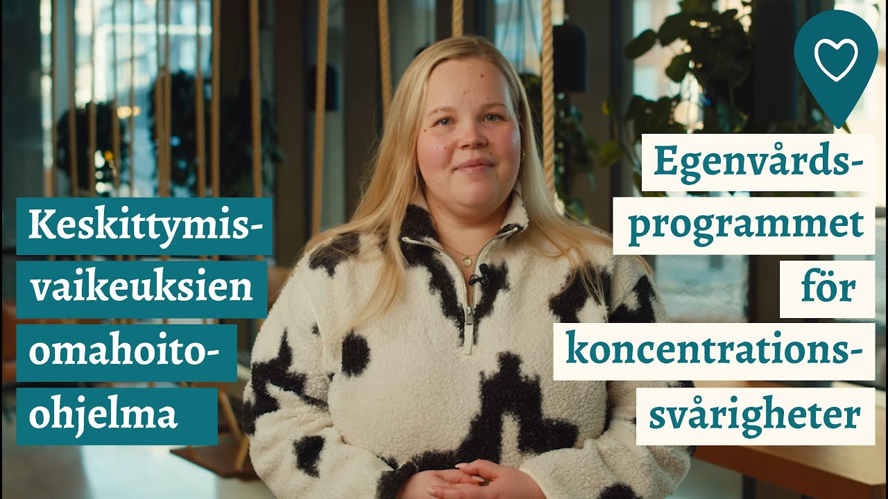Keskittymisvaikeuksien omahoito-ohjelman esittely