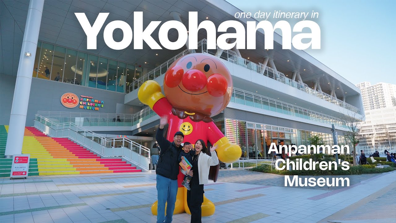 One Day Itinerary in Yokohama: Anpanman Museum, Coffee & Udon!