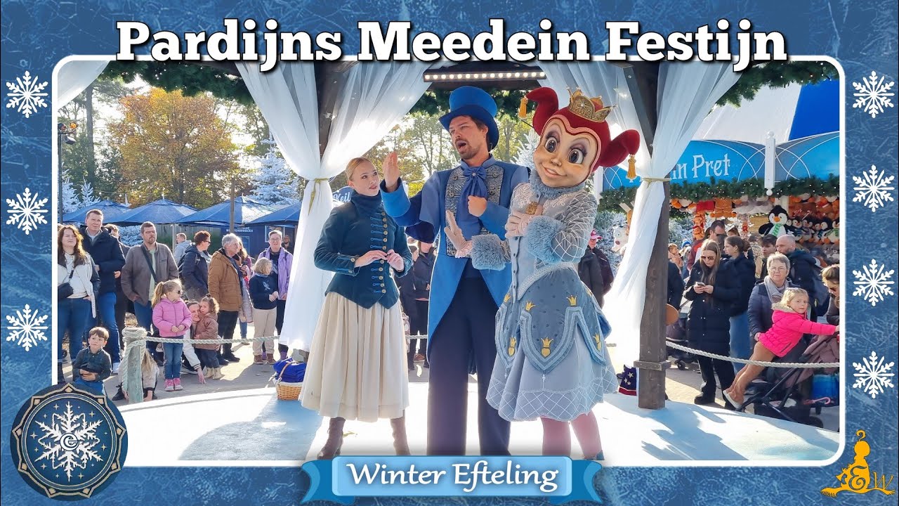 [Winter #Efteling] NIEUW: Pardijns Meedein Festijn