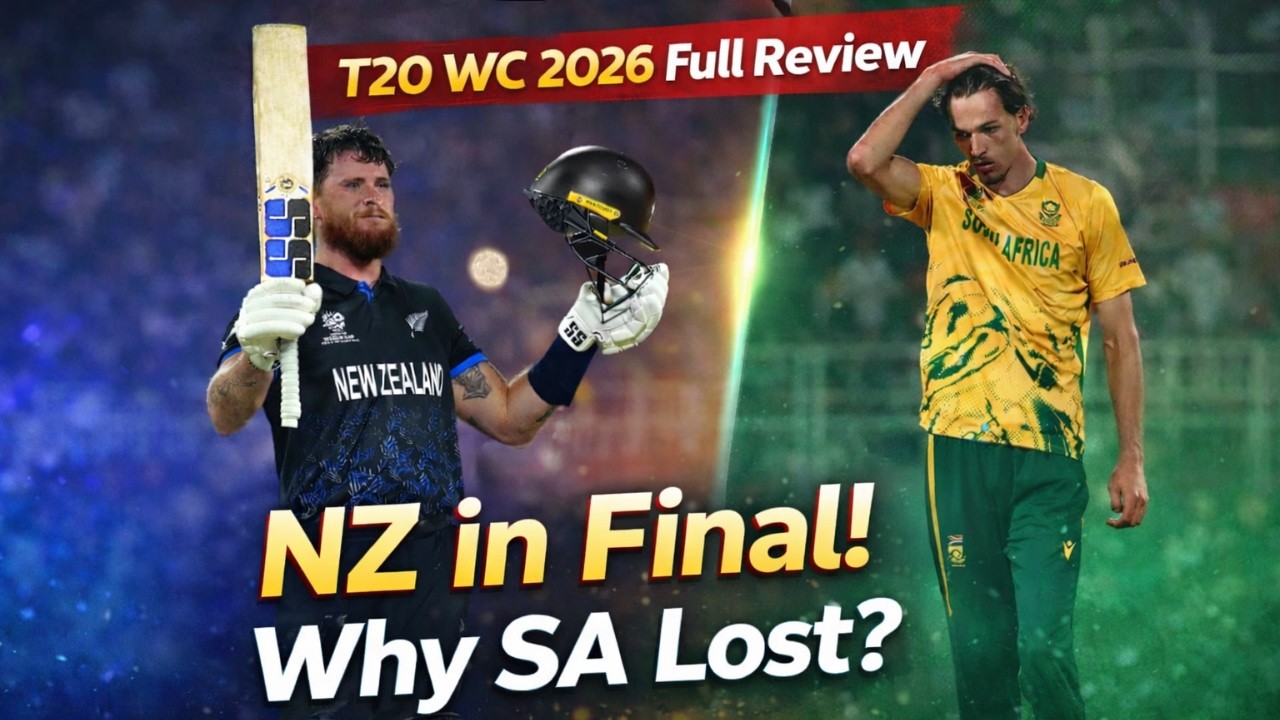 NZ Reach T20 World Cup 2026 Final | What Went Wrong for South Africa? Full Review