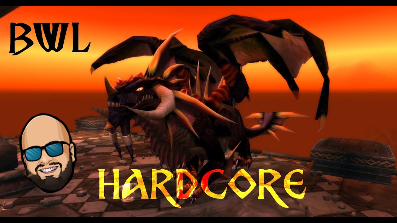 BWL HC RAID Full Run - Wow Classic HARDCORE - Warrior POV - World of Warcraft Vanilla