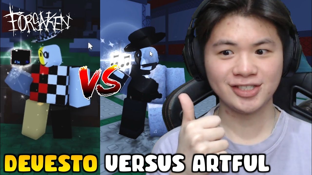 NOLI SKIN ARTFUL VERSUS DEVESTO! SIAPA YANG MENANG?! | Roblox Forsaken - Indonesia