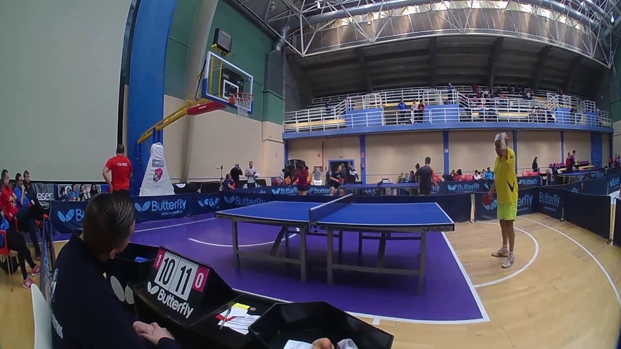 Joaquin Herrerias vs Ricard Palau Torneo Estatal Tenis de Mesa Valladolid 2017 Parte 1