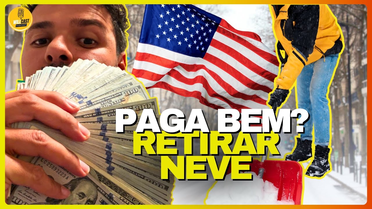 Paga bem retirar neve ?  Então segue e ativa o sino para saber de tudo que da dinheiro nos EUA