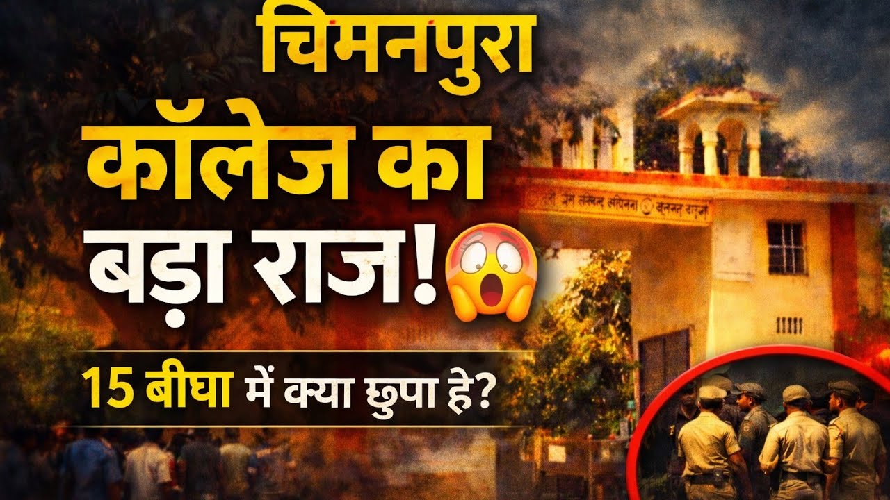 चिमनपुरा कॉलेज 15 बीघा में फैले इस कॉलेज का सच 😱