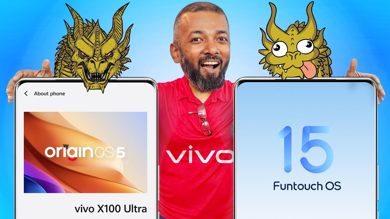 Origin OS 5 🔥 vs FunTouch OS 15 😭 | Side-by-Side Comparison 😱| ***Re-upload***