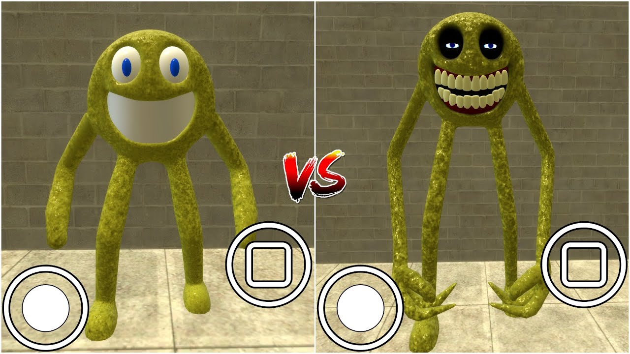 What if I Become Depraved vs Smile Ghost Roblox Innyume Smiley's Stylized Nextbot in Garry's Mod!
