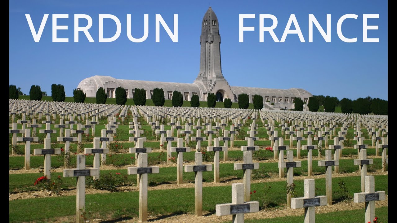 Verdun battlefields champs de bataille France travel: Argonne Forest & American Cemetery & Memorial