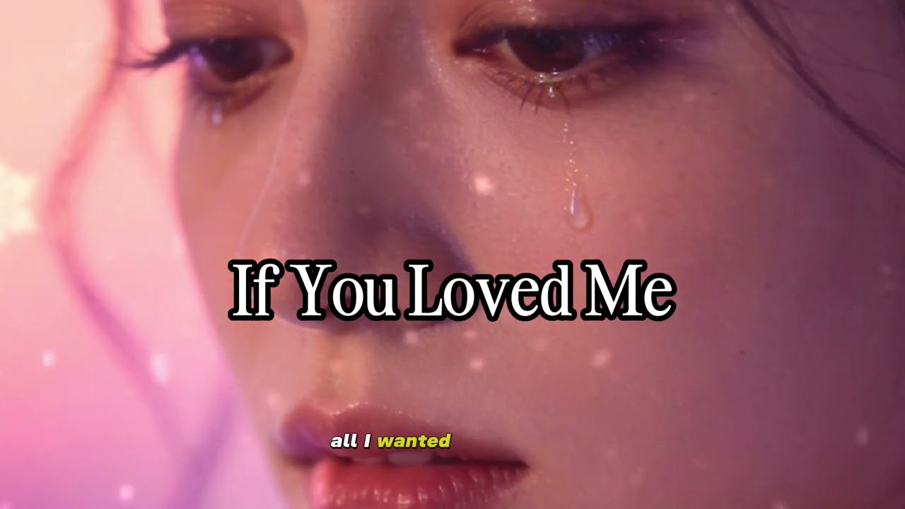 If You Loved Me &ndash; Melancholic Acoustic Rock Ballad | Emotional Female Vocal
