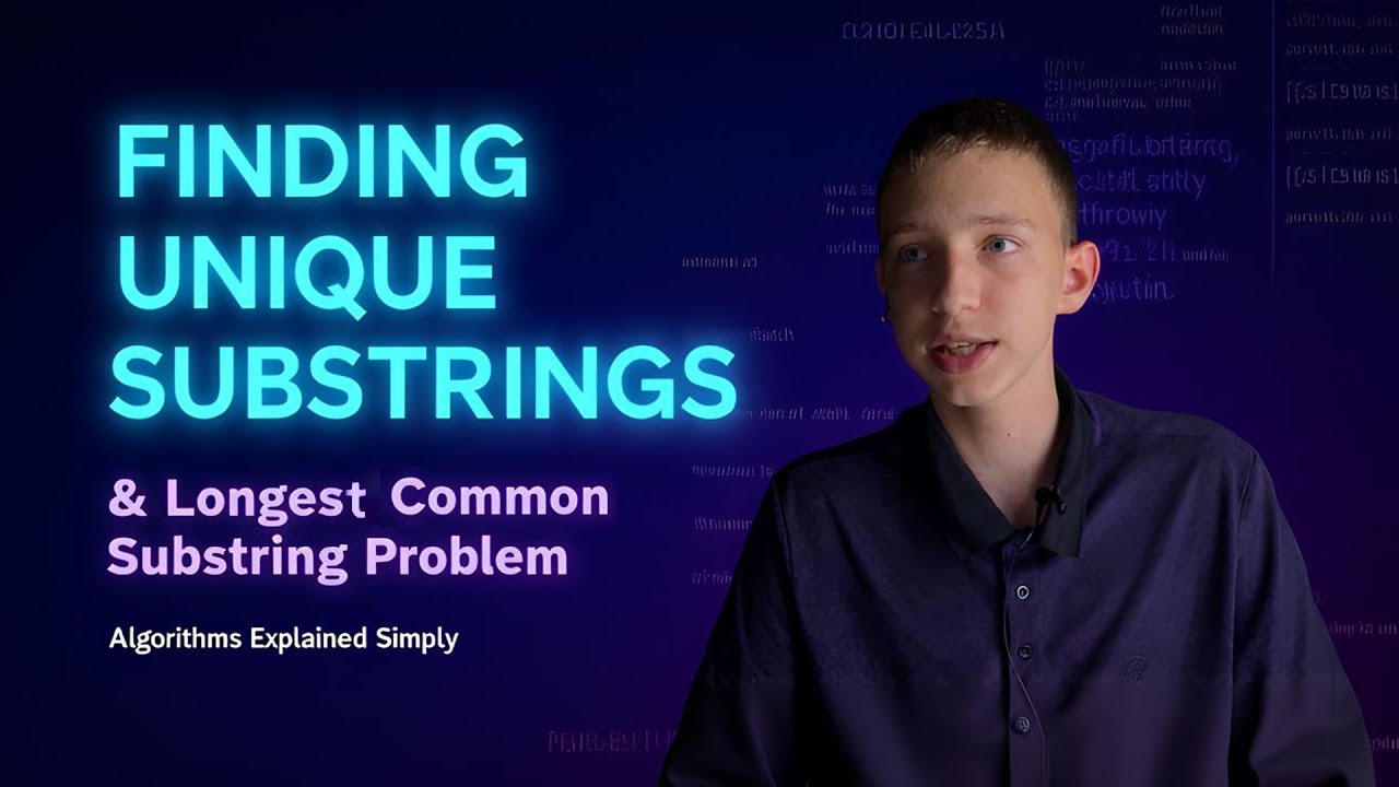 Finding unique substrings & LCS Problems