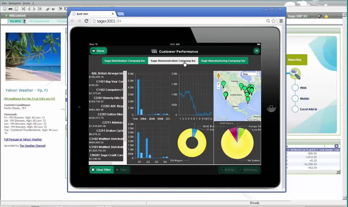 Sage Enterprise Intelligence for Sage ERP X3