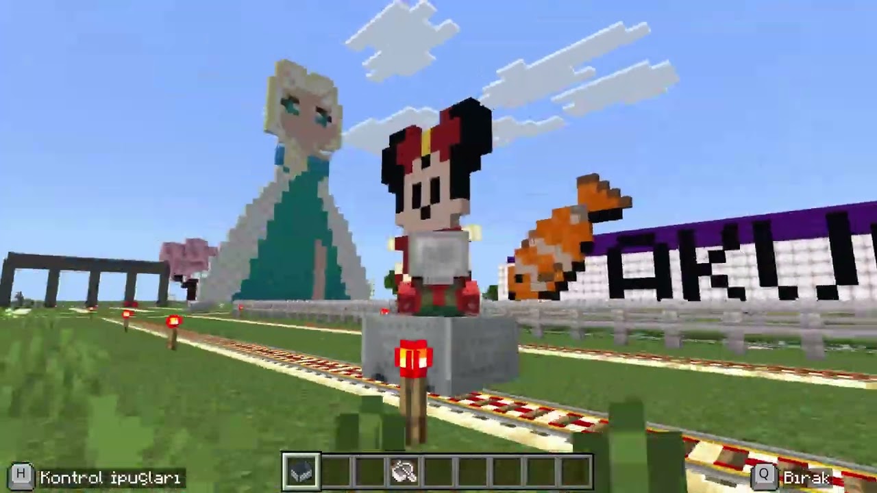 Minecraft Öğrenci Projeleri - Selin - Derin - Alpkız - Derin - Nehir