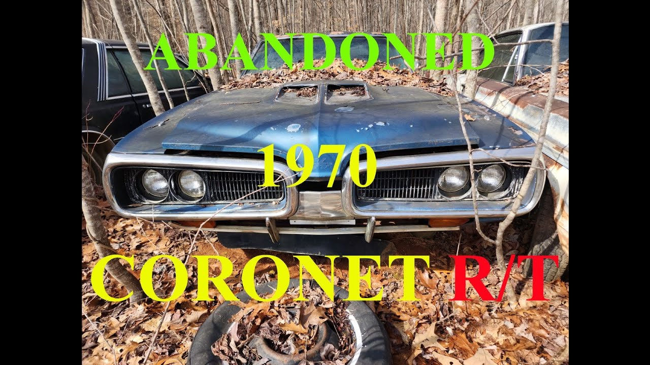 ABANDONED DODGE CORONET R/T, PLYMOUTH FURY, and more in my dad's Junkyard.