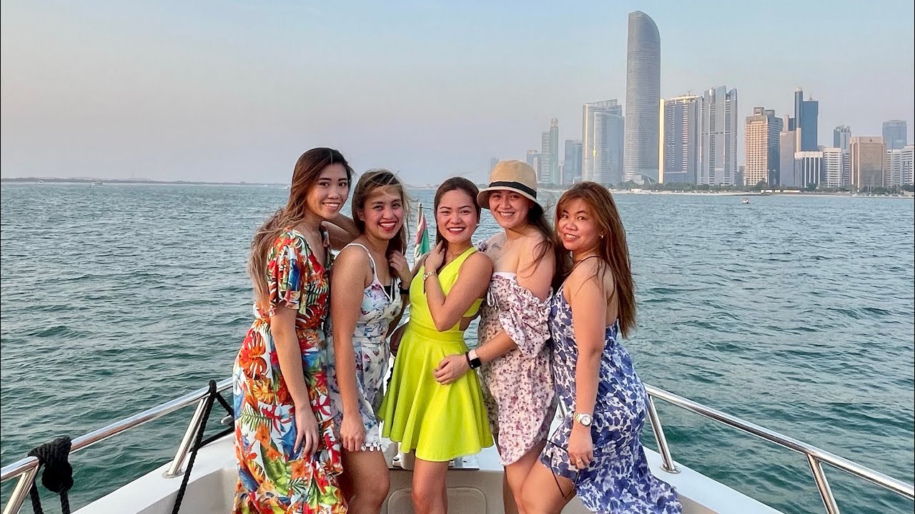 Tour inside the Yacht  | Abu Dhabi Marina Yacht Club