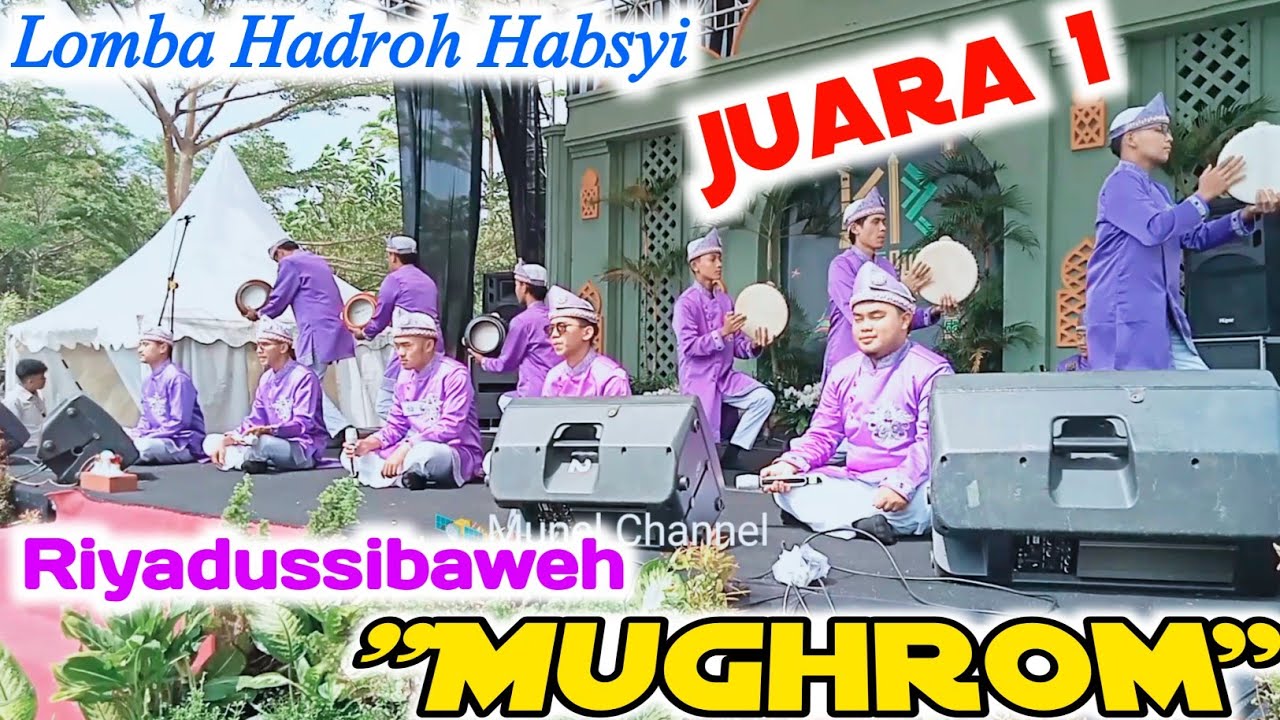 MUGHROM❗JUARA 1 LOMBA HADROH HABSYI (RIYADUSSIBAWEH) Kampung Ramadhan 14 Live Alun-alun Sumedang