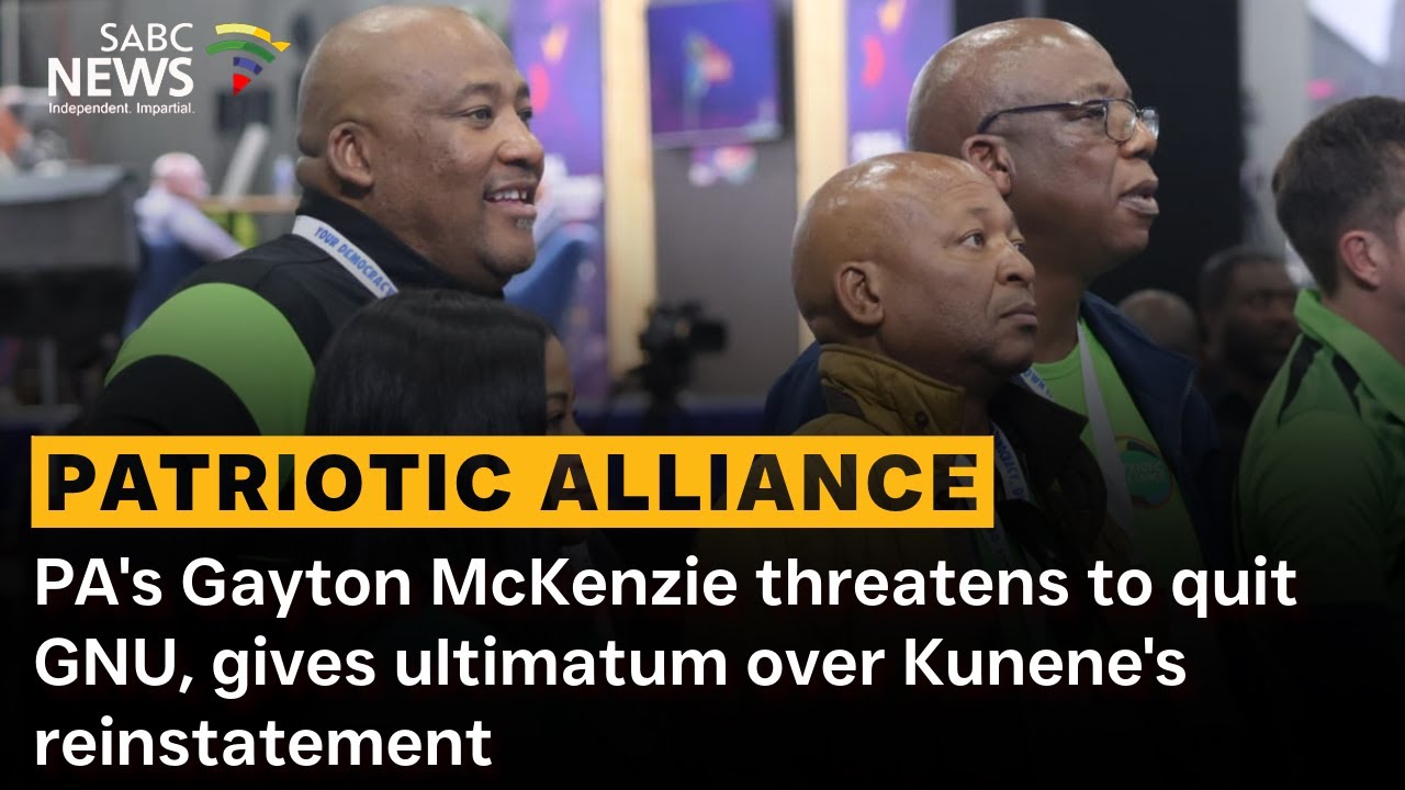 PA's Gayton McKenzie threatens to quit GNU, gives ultimatum over Kunene's reinstatement