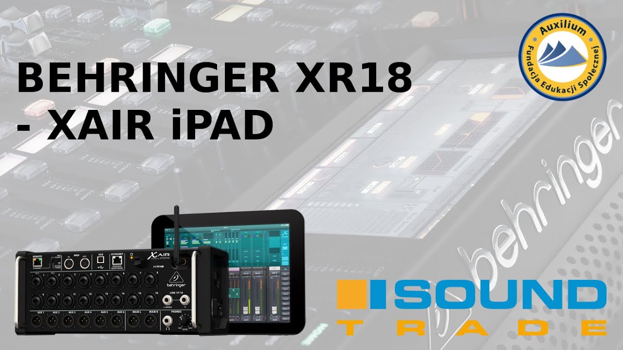 Behringer X Air Edit iPad