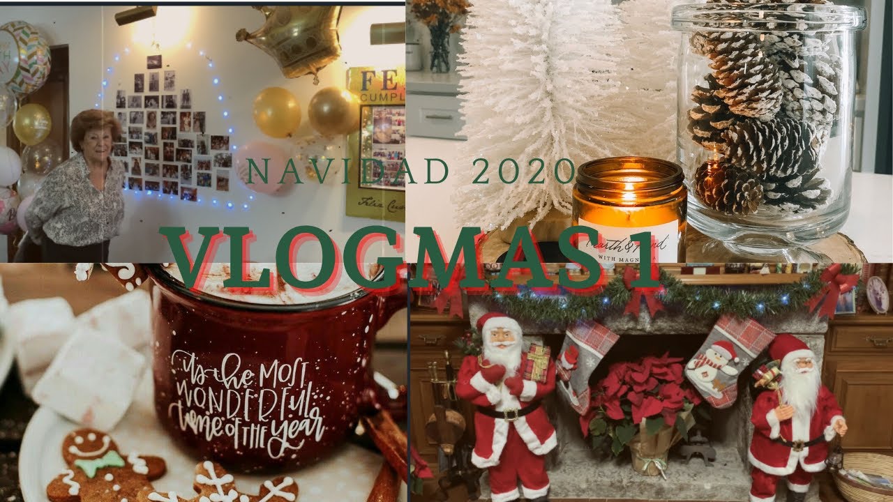 VLOGMAS 1 || cumpleaños Lala + empezamos con la decoración de Navidad!!