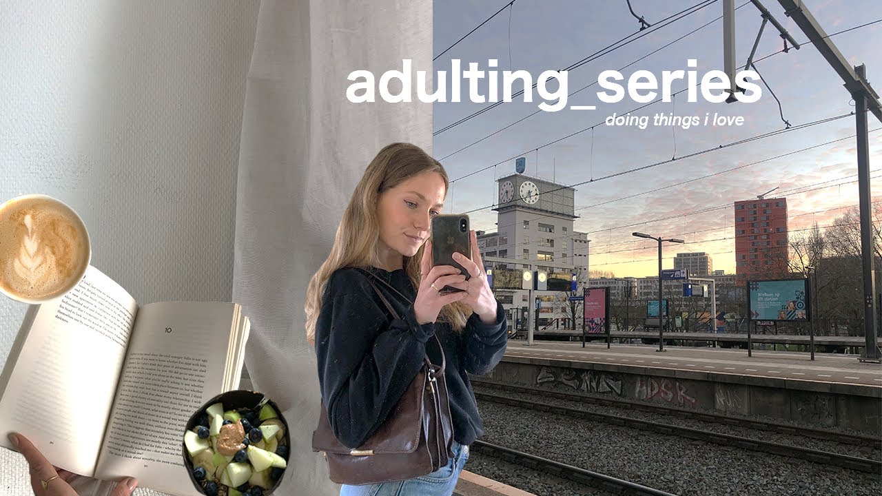 adulting series | doing things i love, going out, running, work. VLOG