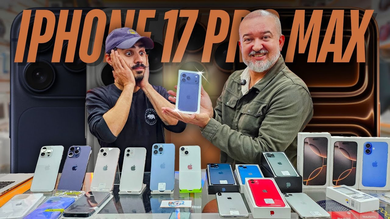 CHEGOU, O IPHONE 17 PRO MAX MAIS BARATO DO BRASIL. OLHA ESSE PREÇO.