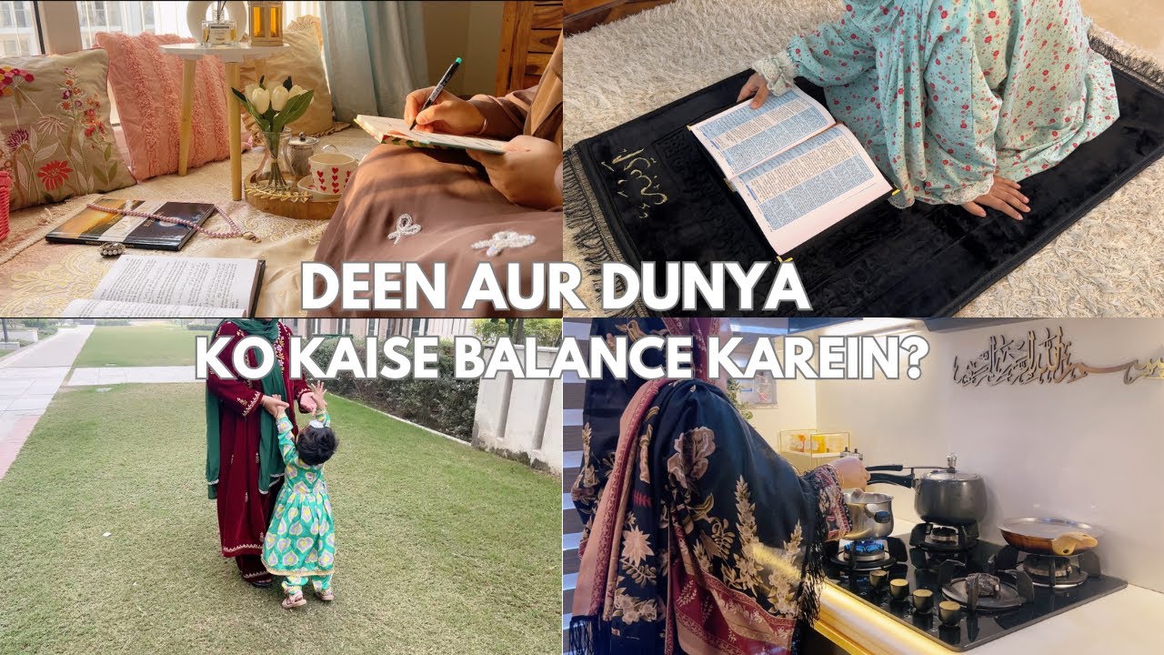 Balancing Deen and Dunya | Muslimah Vlog🌷✨