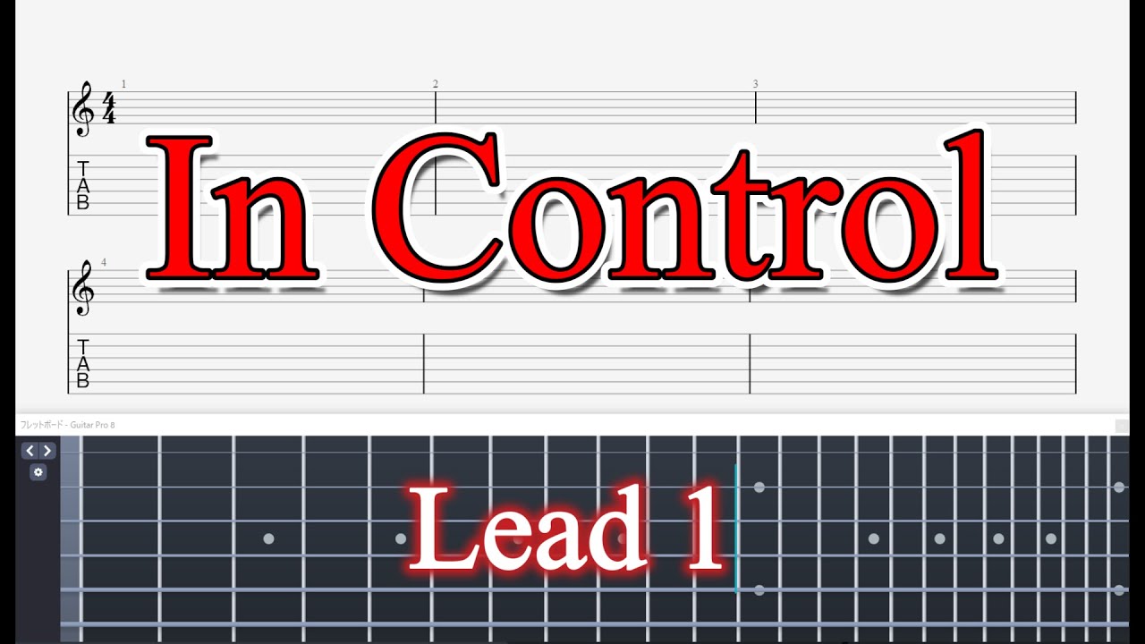 【TABS】Vinnie Moore  - In Control | Lead 1