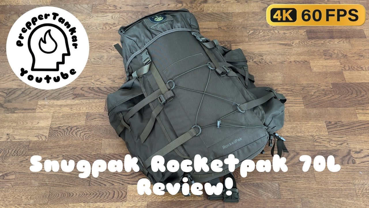 Snugpak Rocketpak 70L review! En bra och inte allt för dyr ryggsäck.