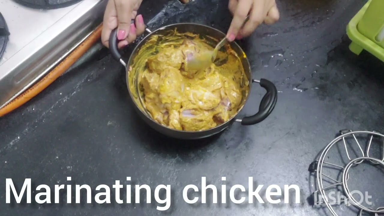Making of Chicken at home