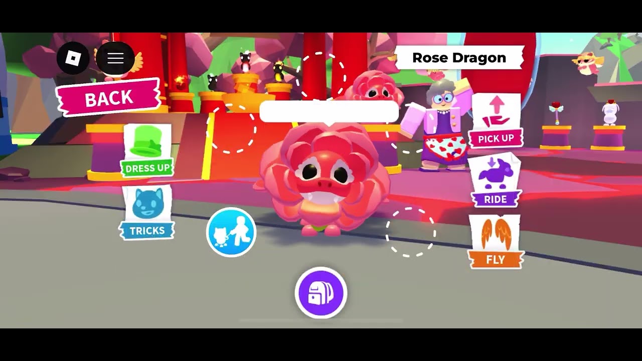 Playing Adopt me 