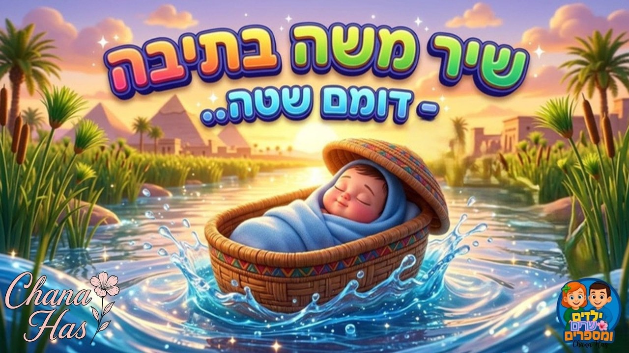 משה בתיבה שירי פסח דומם שטה תיבה קטנה #משה #פסח #שיריפסח