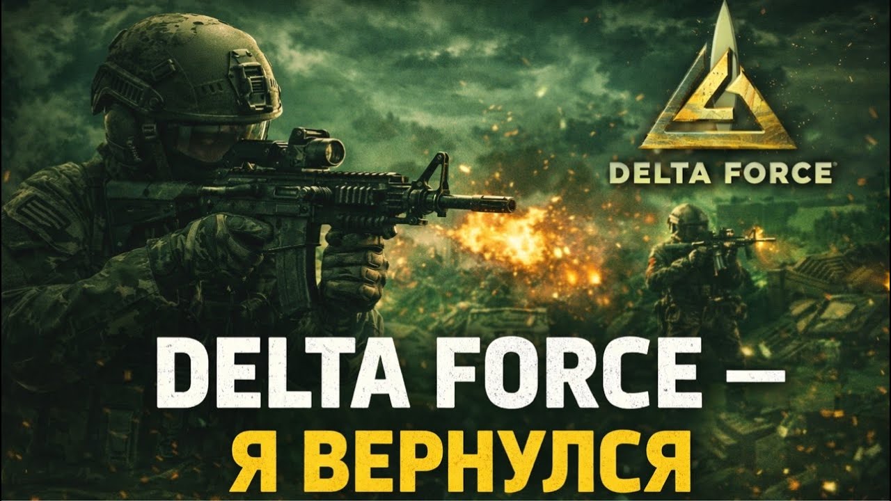 🔫 ВОЗВРАЩАЮСЬ В DELTA FORCE 🔥 | ПРОСТО КАЙФУЕМ