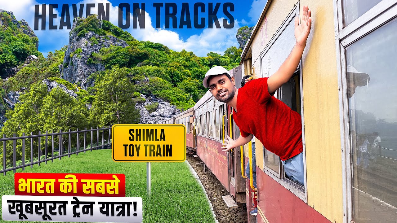 Kalka to Shimla Toy Train | 100 साल पुरानी विरासत की सफ़र | UNESCO Heritage Train Journey 🇮🇳