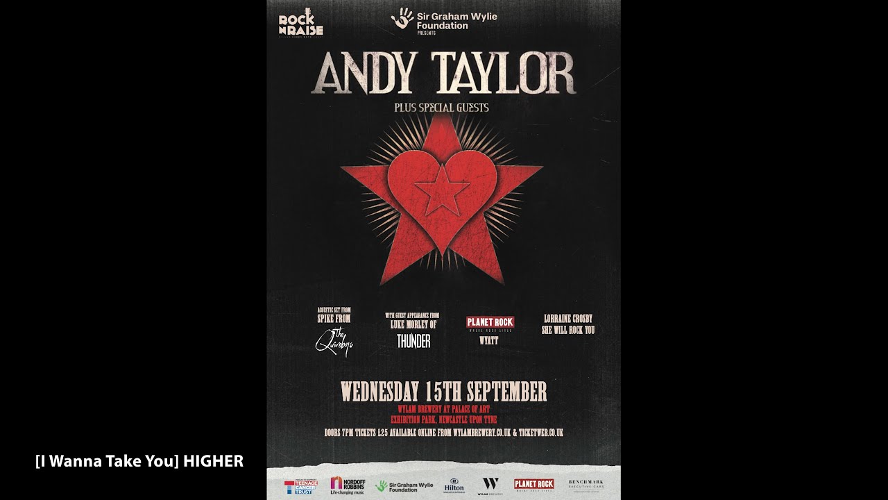 HIGHER - Andy Taylor (Duran Duran) Live - Newcastle 2021