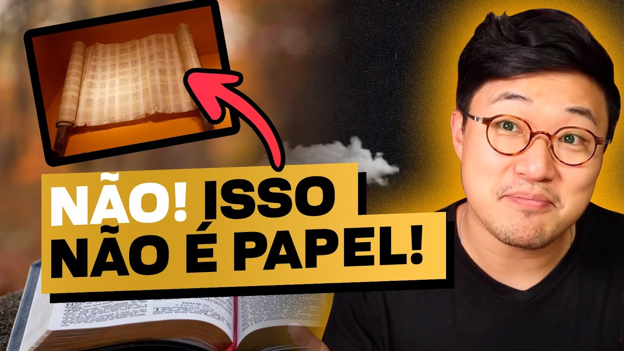 CONHEÇA OS MATERIAIS QUE A BÍBLIA FOI ESCRITA