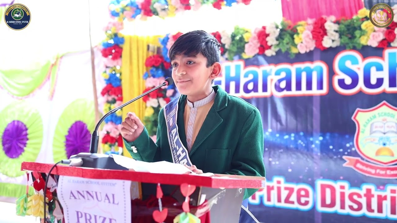 Speech on Khuwateen-e-Islahat | Abdullah | Annual Prize Distribution 2026 | Al Haram School System