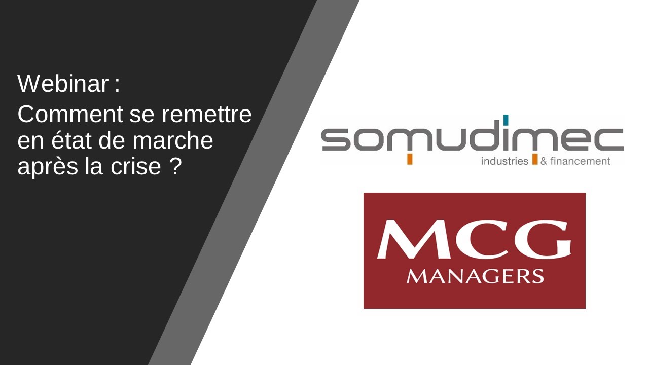 [Webinar] Comment se remettre en état de marche après la crise Covid-19 ?