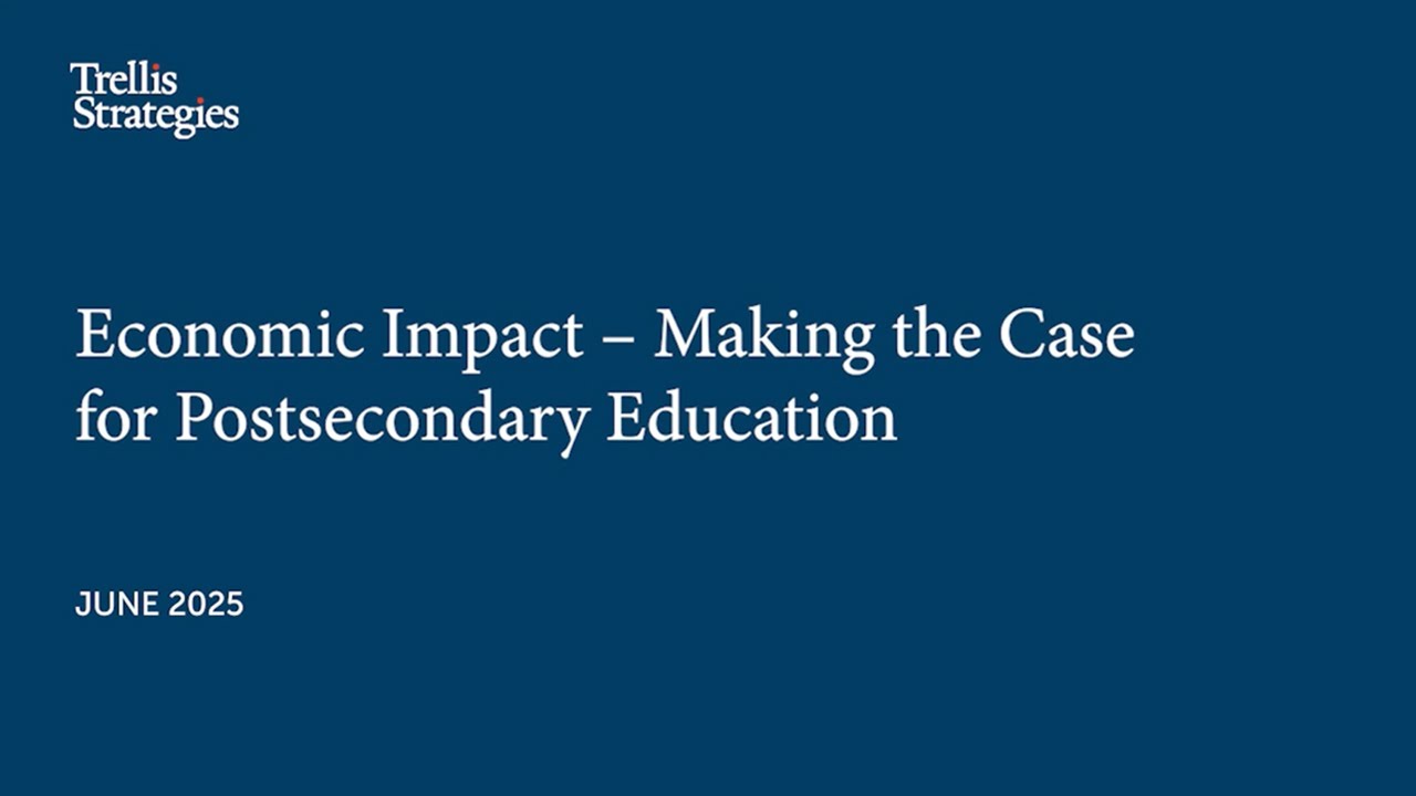 Economic Impact – Making the Case for Postsecondary Education