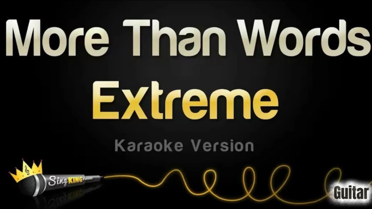 Original Tone - More Than Words 
