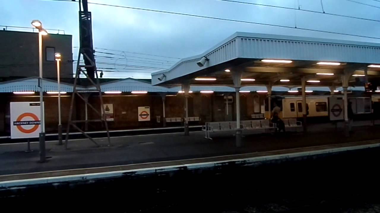 Trains at Hackney Downs station 23/1/16