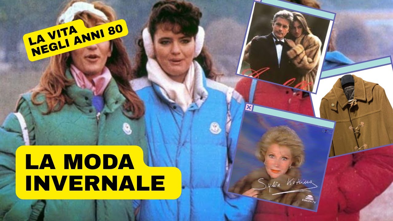 🥼La vita negli anni 80 - La MODA INVERNALE🥼