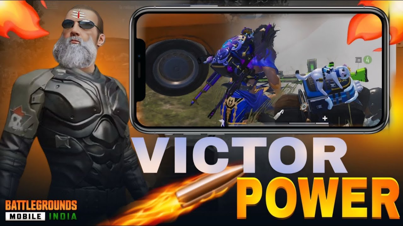 VICTOR KA POWAR DEKHO 💀|BGMI LIVE|
