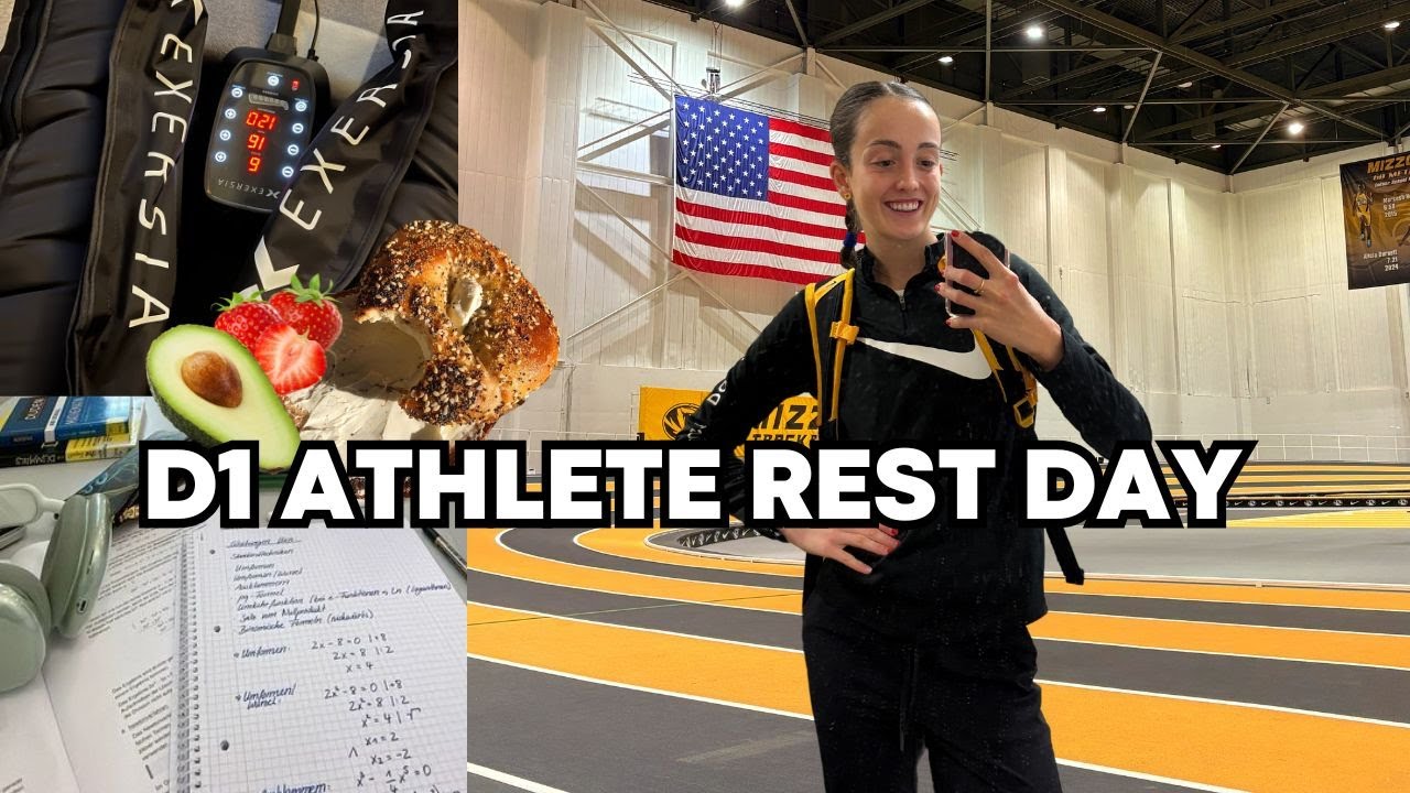How I Spend A Rest Day As A D1 Athlete In College
