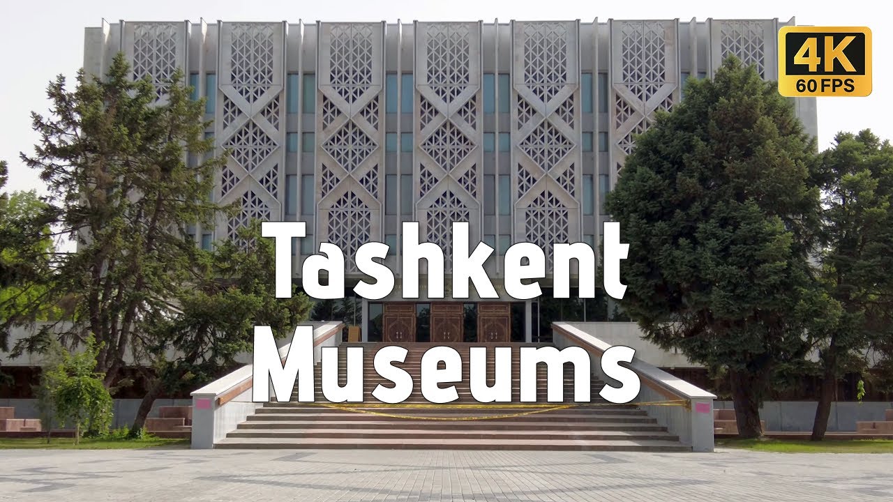 Tashkent Uzbekistan Walking Tour 4K | Museums, Amir Temur Avenue & City Landmarks