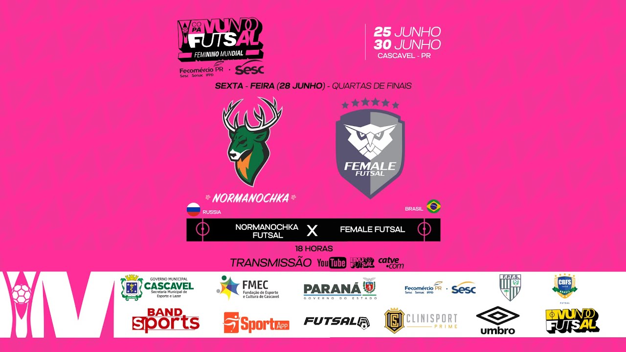 NORMANOCHKA X CHAPECÓ FEMALE  - Copa Mundo do Futsal Feminina 2024 - Quartas de Finais