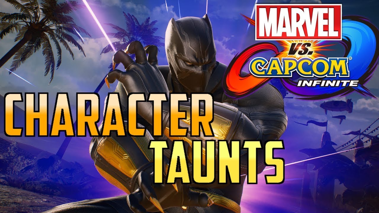 Marvel vs Capcom Infinite: Character Taunts HD